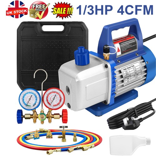 3hp 4cfm vacuum pump gauge - pump, w/gauge