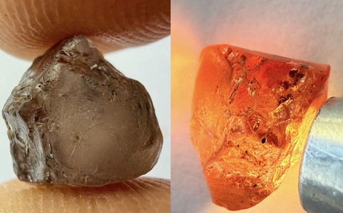 Natural colour change - ct,