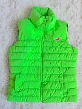 Hollister Neon Green Puffer