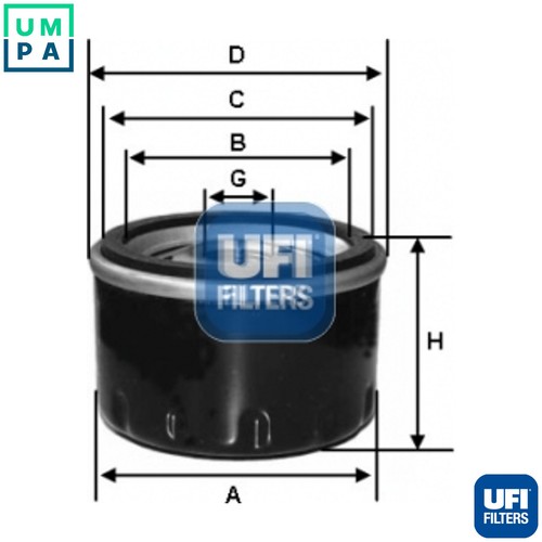 Oil filter 139 for - 23.139.00,