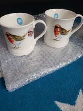 2x Rose Of England Bone China