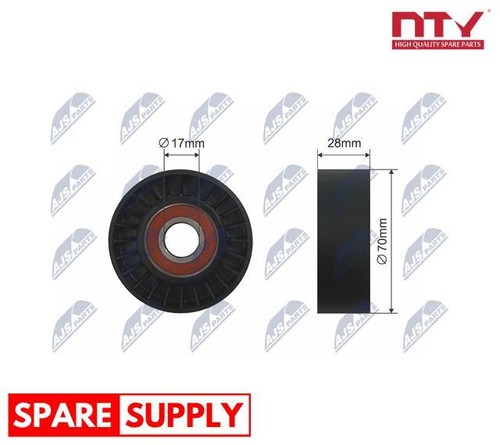 Tensioner pulley ribbed - pulley,, v-ribbed