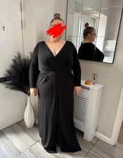 ASOS Curve Black Dress UK 22