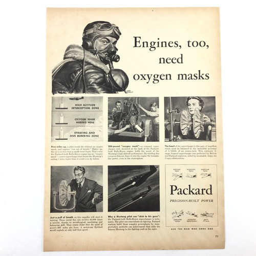 1943 packard engine vintage - 1943,