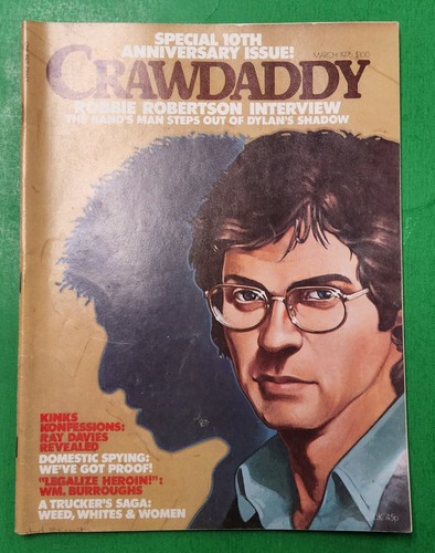 Crawdaddy magazine 10th - magazine,
