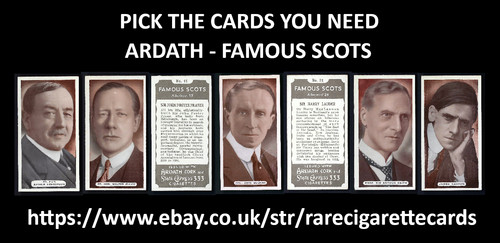 Ardath famous scots pick - ardath,