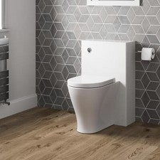 White Gloss Concealed Cistern
