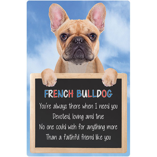 French bulldog dog sign - bulldog,