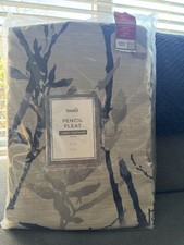 Dunelm Blue Zen Jacquard