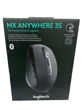Logitech MX Anywhere 3S Performance Wireless Mouse - BLACK NEW BOXED