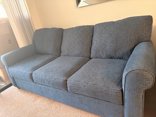 Blue fabric piece - blue,