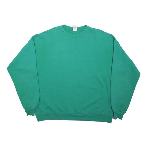 Hanes mens green - crew, neck