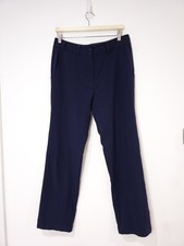 Rohan Womens Dry Roamers Navy Fleece Lined Trousers Hiking Outdoor -Size 12 Reg 