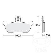 TRW Brake Pads front 1 Set