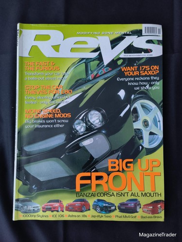 Revs magazine november 2001 - revs,