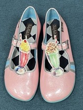 Pink Chocolaticas Ice Cream Shoes size 5 UK