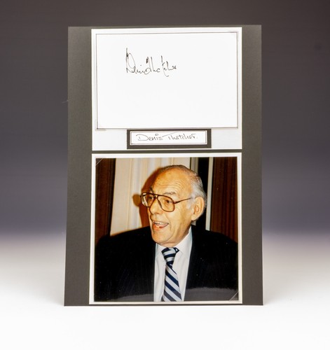 Denis thatcher husband of - thatcher,