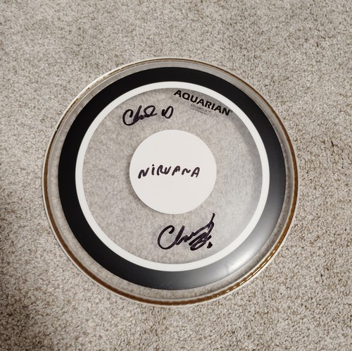 Chad channing nirvana signed - chad, nirvana,