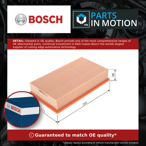 Air filter 1457433701 bosch - filter,