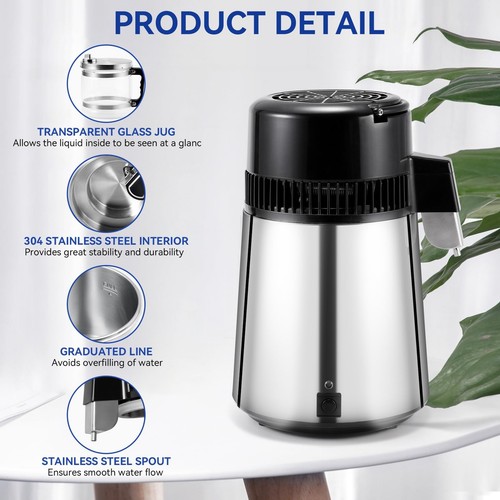 Water distiller machine - water,