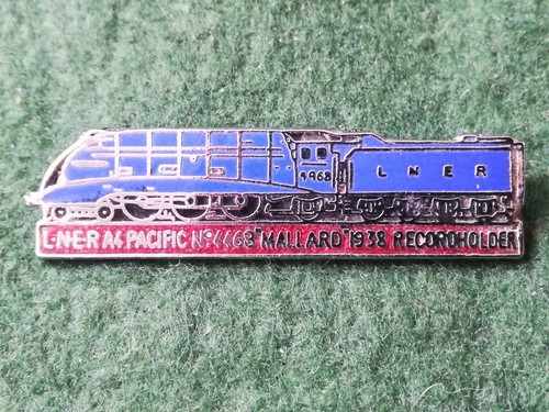 Old enamel train - enamel, l.n.e.r