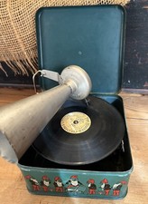 Bing Gramophone Pigmyphone Phonograph  Antique Record Player Little Red Riding