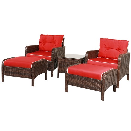 Pcs patio rattan - pcs, wicker