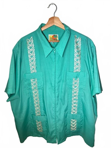 Vintage men guayabera shirt - men's,