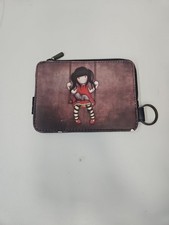 Santoro Gorjuss Ruby Zip Purse Multicolored one Size With Cat Used