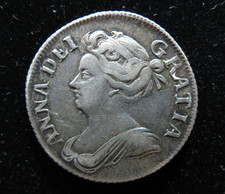 GB Queen Anne Silver Shilling