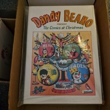 The Comics At Christmas Dandy and Beano Hardback Book