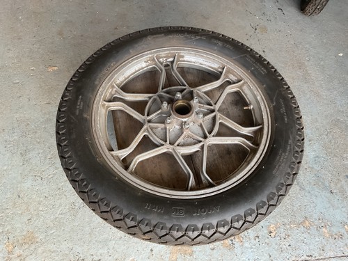Moto guzzi rear wheel - moto, tyre