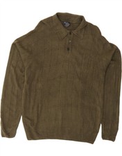 DOCKERS Mens Polo Neck Jumper