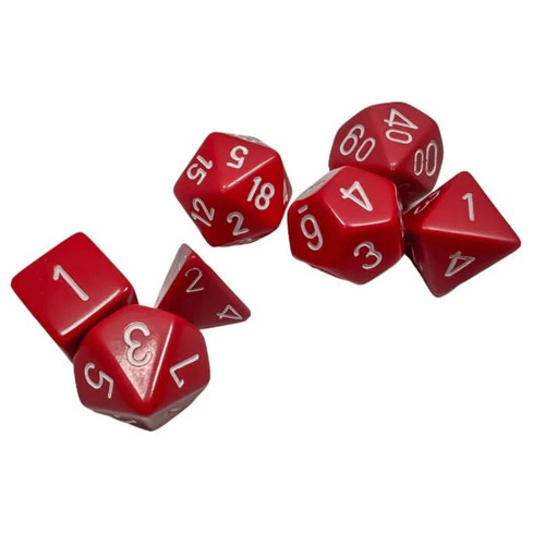 Chessex opaque polyhedral 7 - -,
