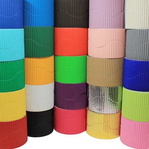 Border roll corrugated - corrugated, for