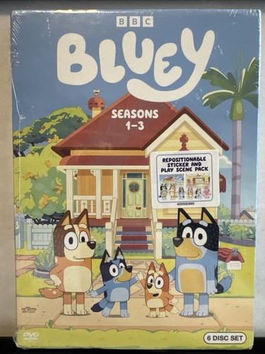 Bbc bluey seasons - bbc, (dvd)