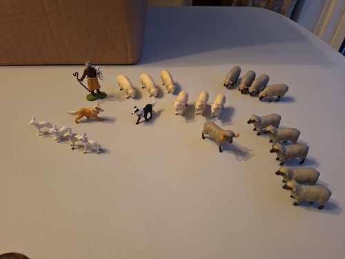 Britains sheep lambs - sheep,, lambs,
