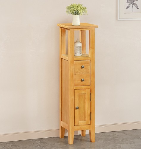 Corner cupboard slim - cupboard,, oak