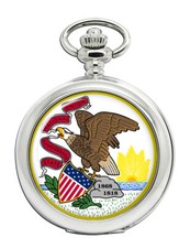 Illinois usa pocket watch - illinois,