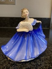 LOVELY RARE M DOULTON SIGNED COLLECTABLE ROYAL DOULTON FIGURINE ELAINE HN3214 