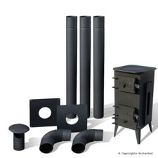 LOG BURNER MULTIFUEL STOVE+3
