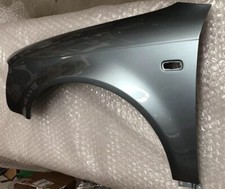 NEW N/S LEFT FRONT WING FOR AUDI A4 2005-2008 PAINTED LY7H AKOYA SLVER