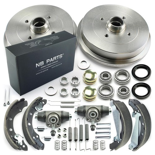 Brake shoe set - brake, rear