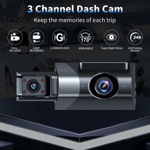Channel dash cam front - 3, and