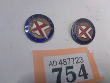 Enamel Badge X 2 Shipping M S Dunera / Devonia