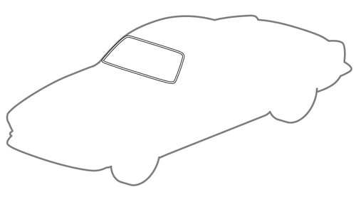 Windscreen seal deluxe - deluxe, vw