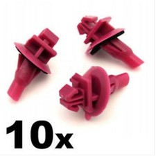 Red Plastic Clips Set for