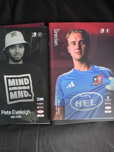 Exeter city home programmes - city,