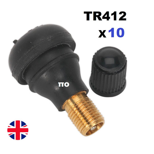 10x tr412 brass tubeless - tubeless, tyre