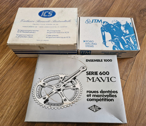 Vintage mavic chainset - vintage,